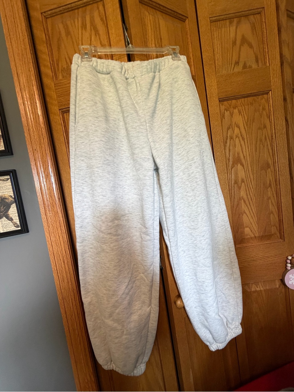 Light Gray Women’s Jogger Sweatpants